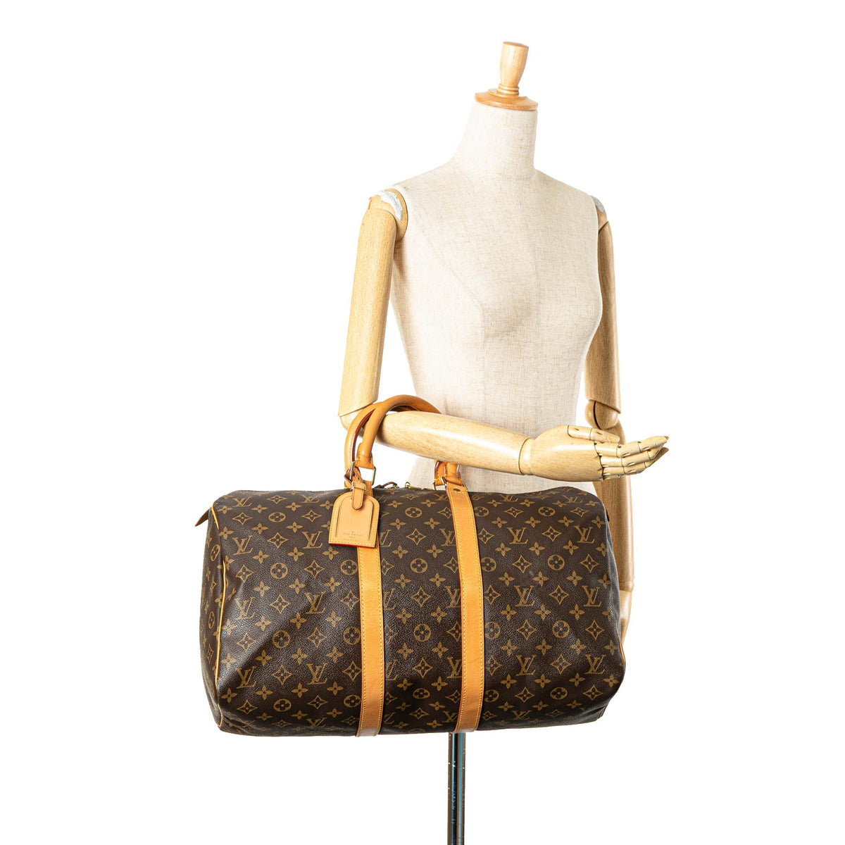 Louis Vuitton Monogram Keepall 45 Brown