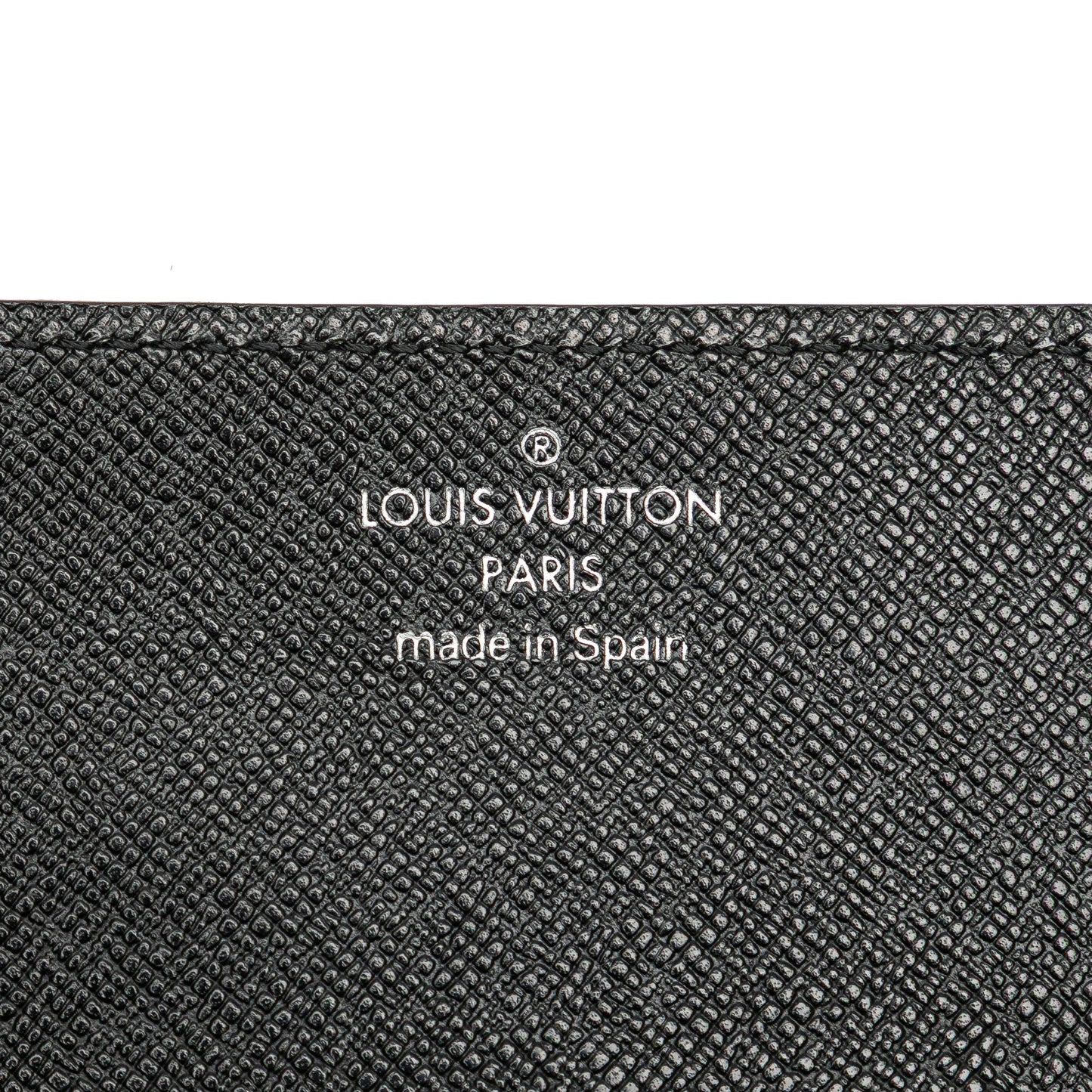 Louis Vuitton Taiga Business Card Holder Black