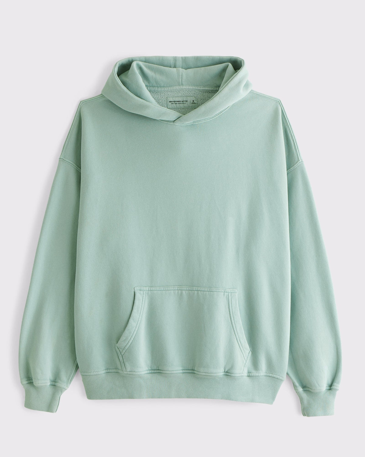 Abercrombie & Fitch Essential Popover Hoodie - Light Green