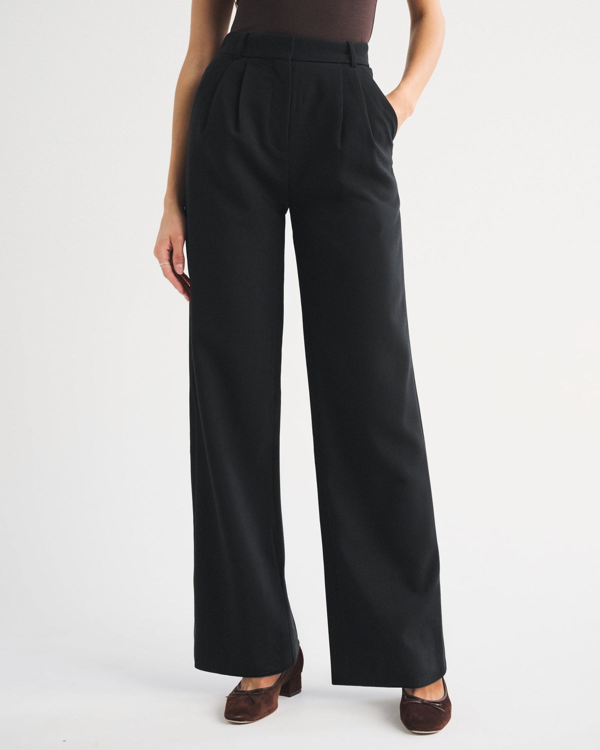 Abercrombie & Fitch Sloane Tailored Pant - Black