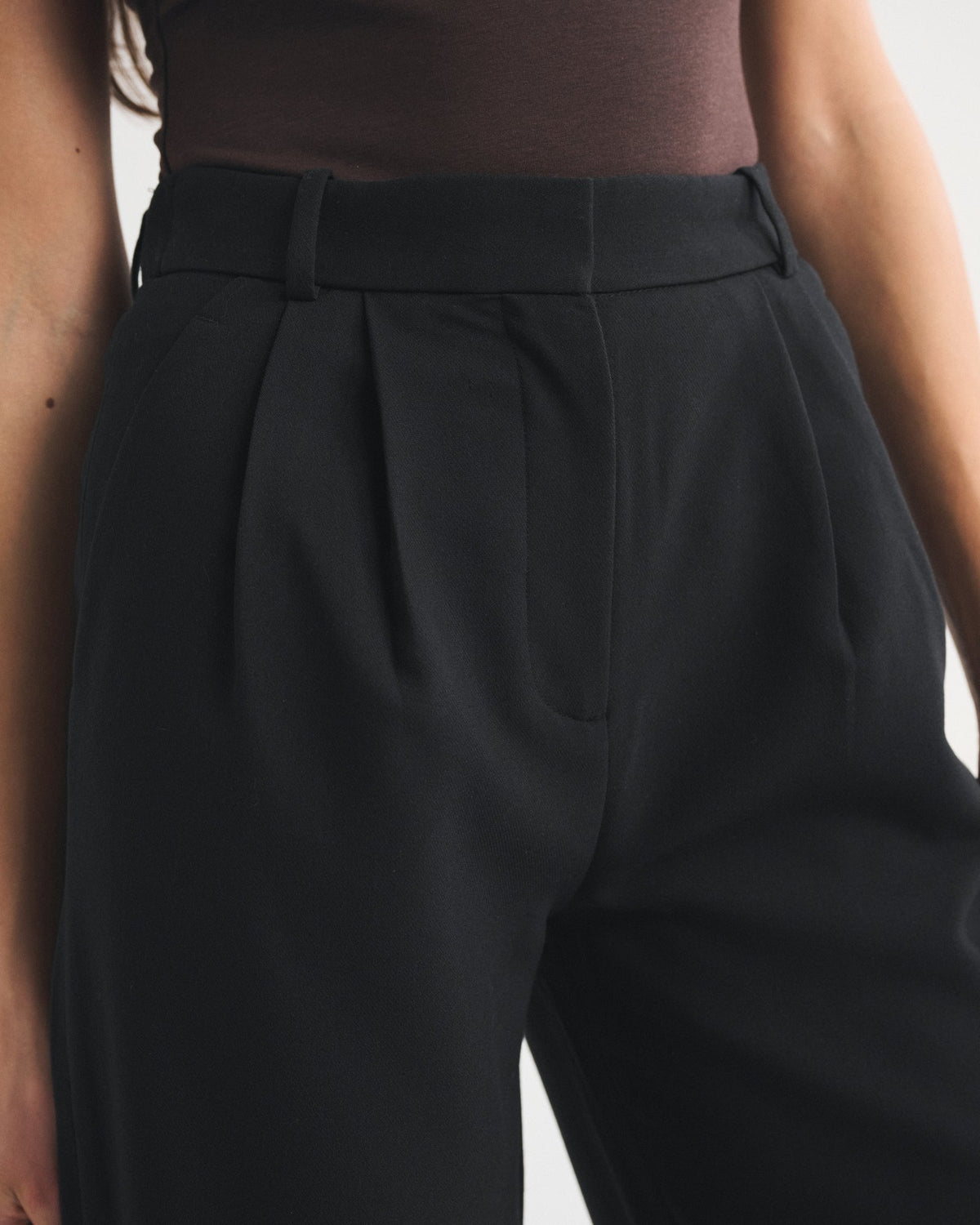 Abercrombie & Fitch Sloane Tailored Pant - Black