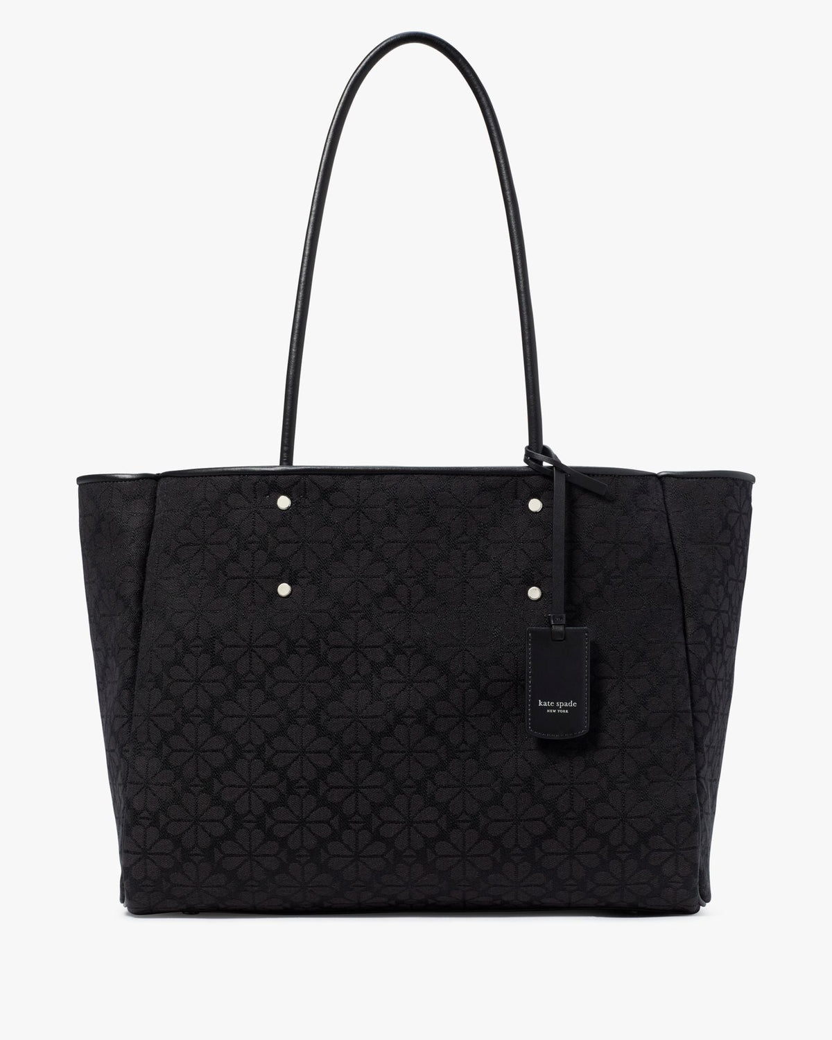 Kate Spade Spade Flower Jacquard Tote - Black Multi