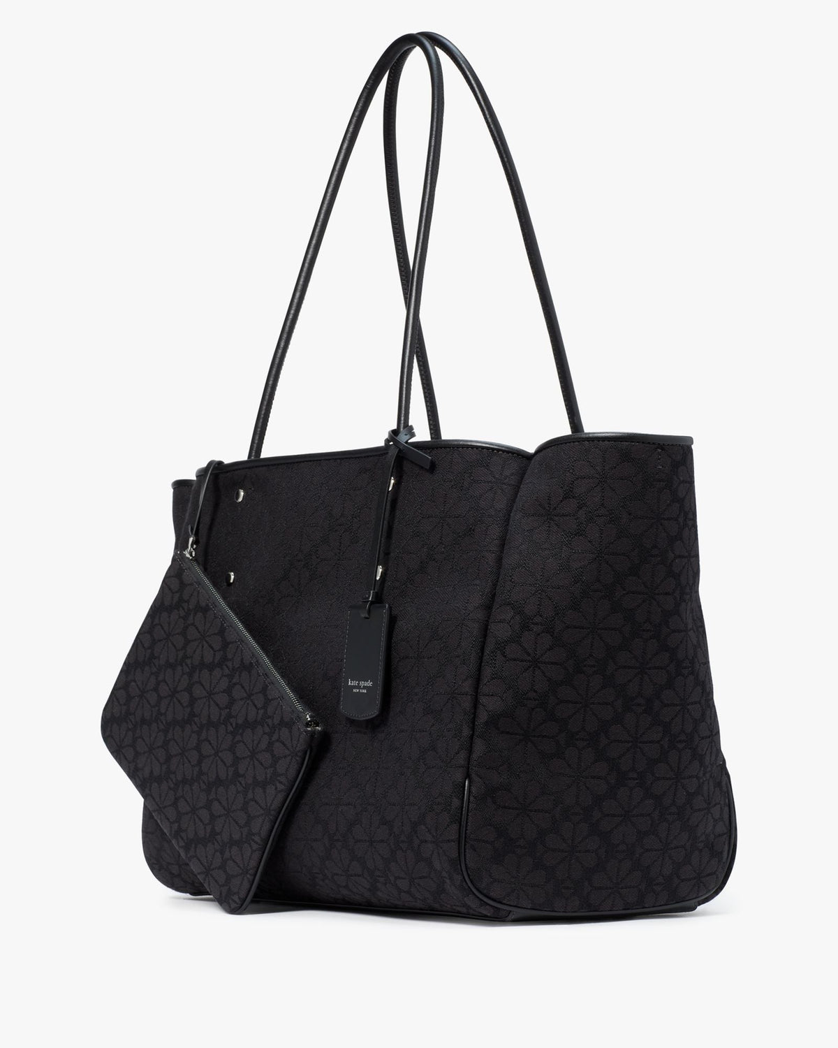 Kate Spade Spade Flower Jacquard Tote - Black Multi
