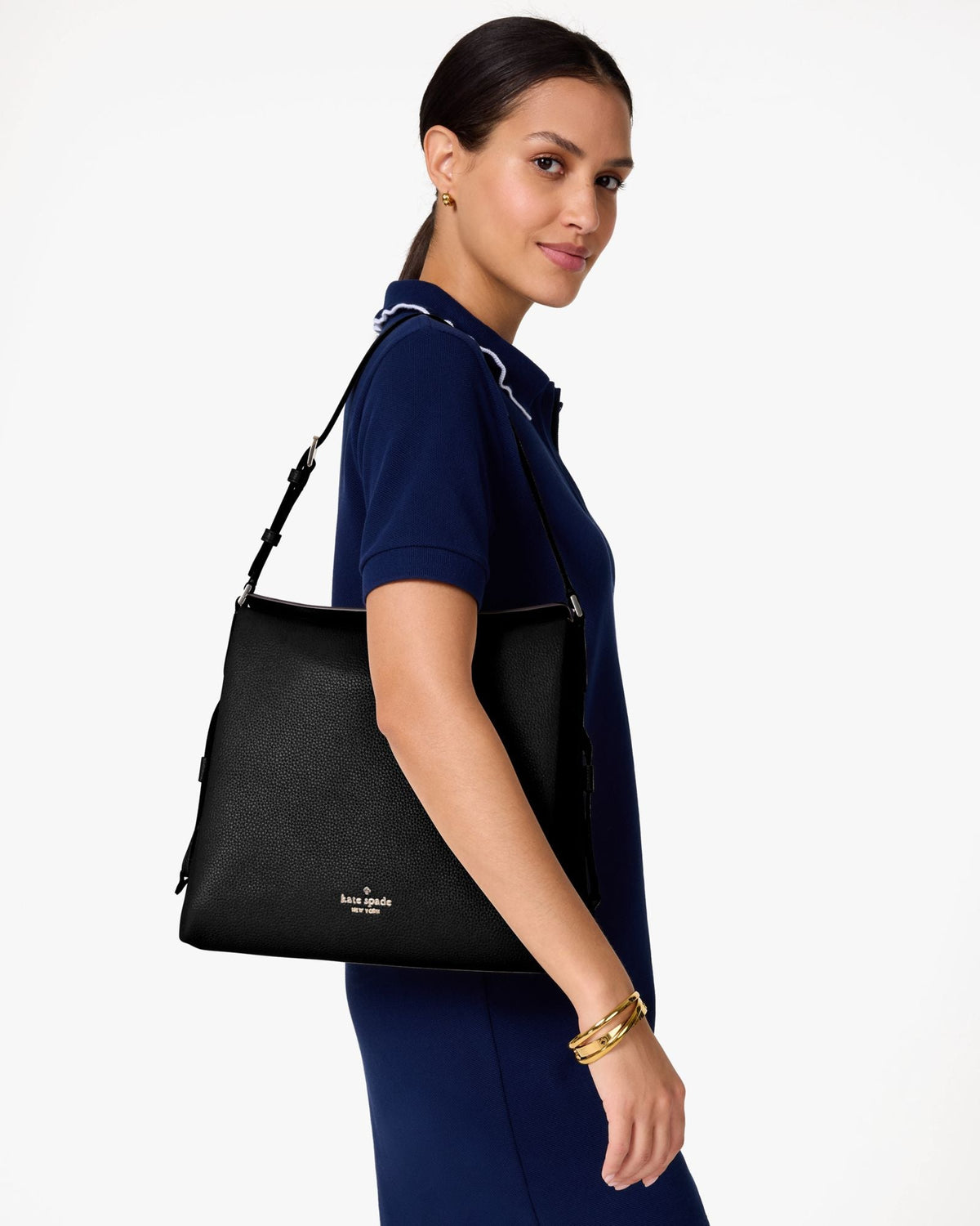 Kate Spade Dumpling Large Shoulder Bag - Black