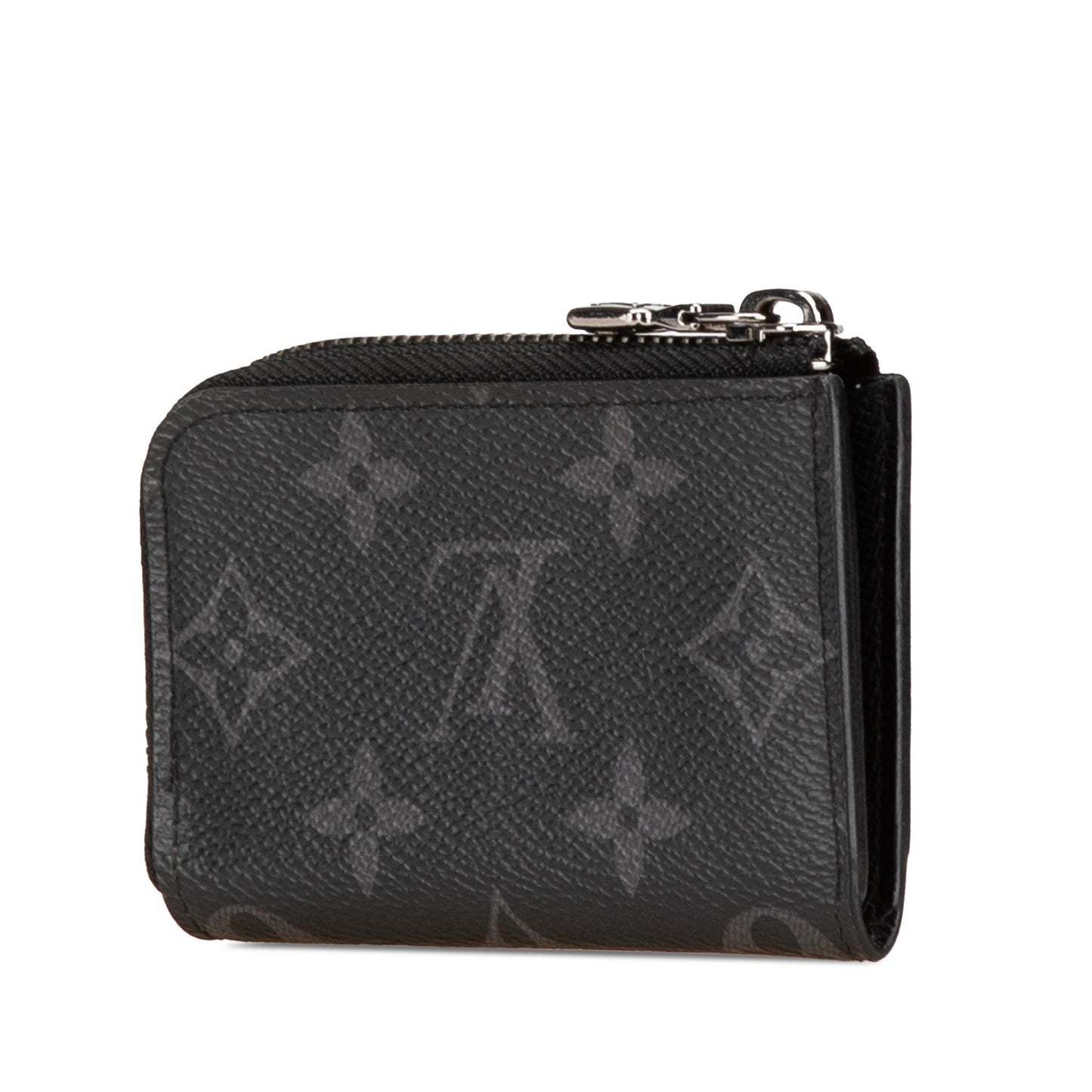 Louis Vuitton Monogram Eclipse Zippy Coin Purse Black