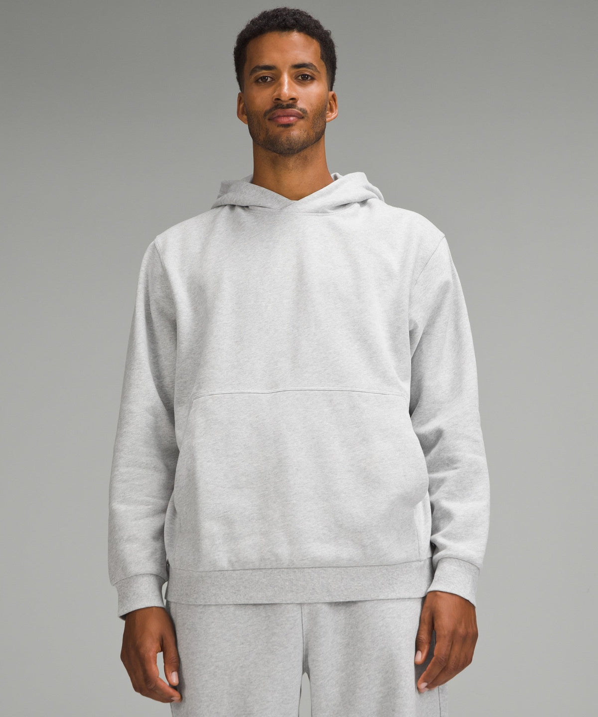 Lululemon Steady State Hoodie (men) - Heathered Silver Drop/Silver Drop