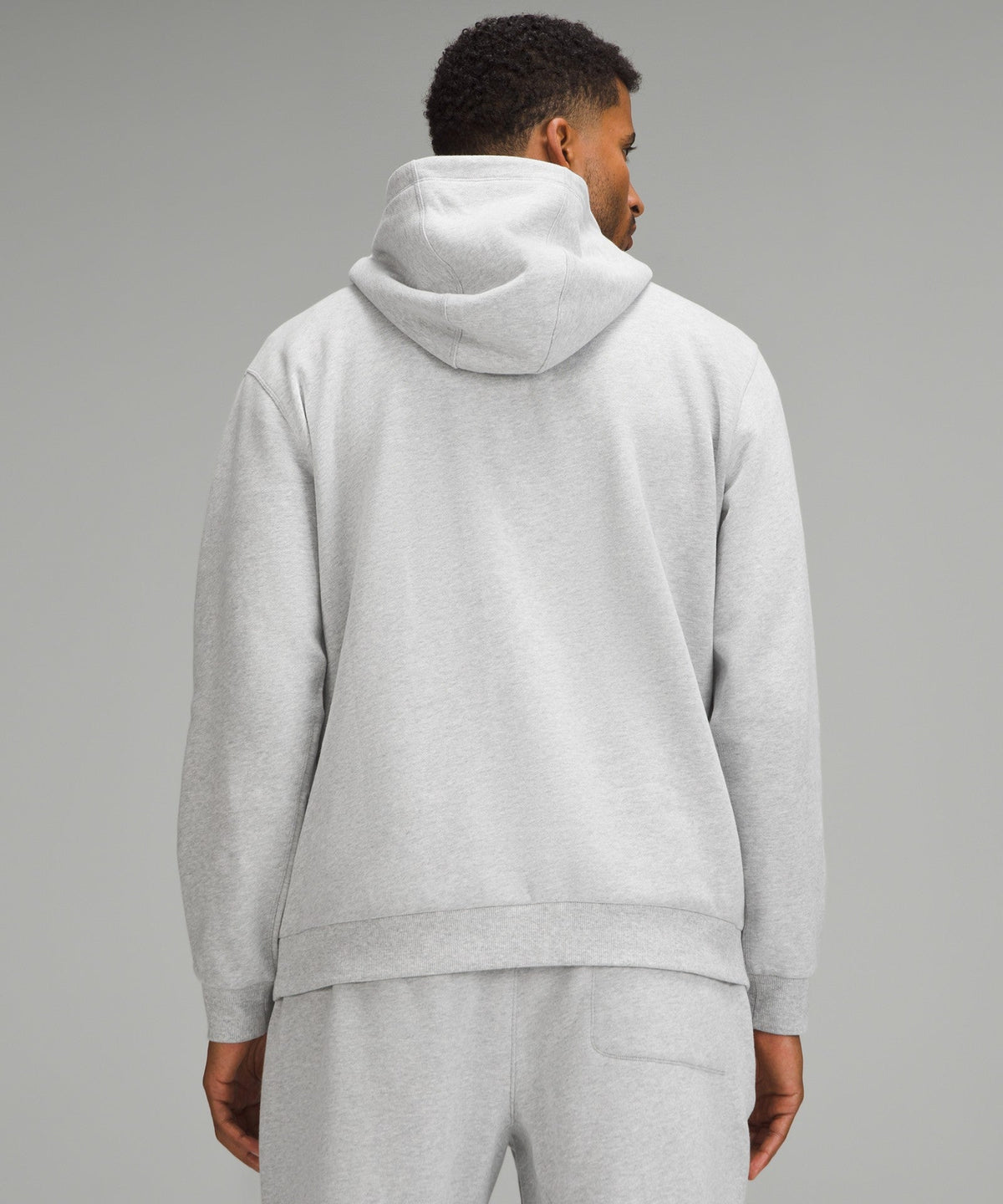 Lululemon Steady State Hoodie (men) - Heathered Silver Drop/Silver Drop