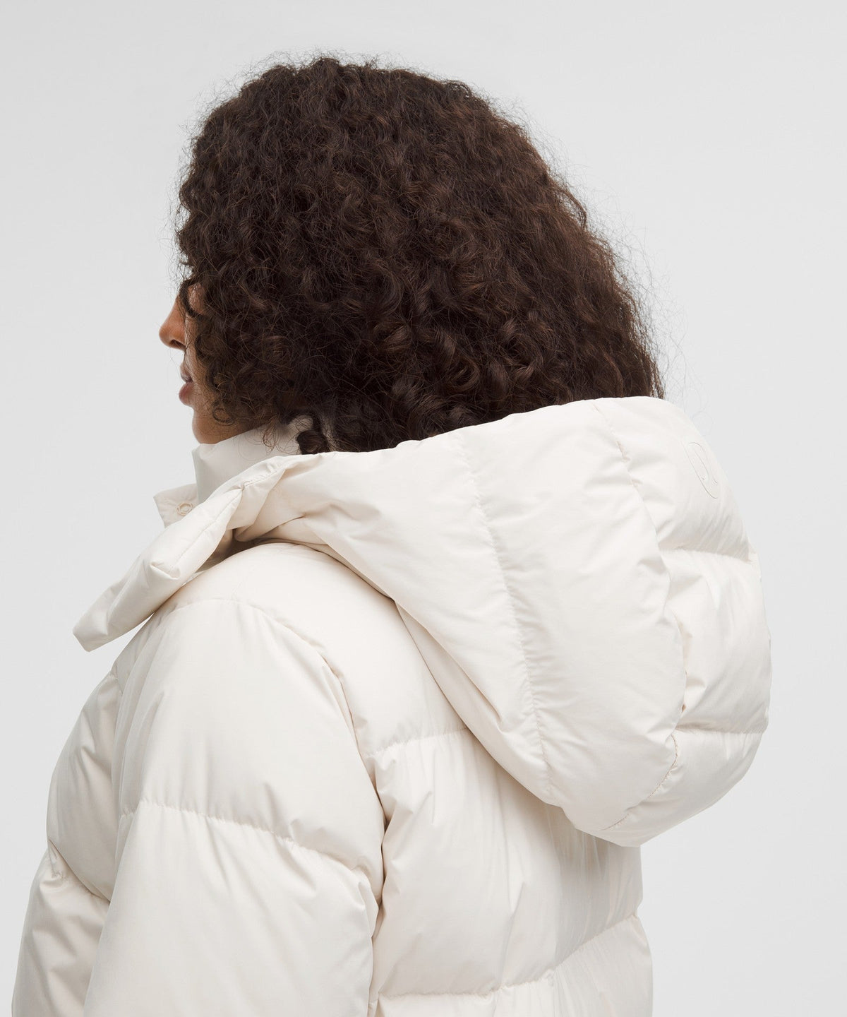Lululemon Wunder Puff Long Jacket - Light Ivory