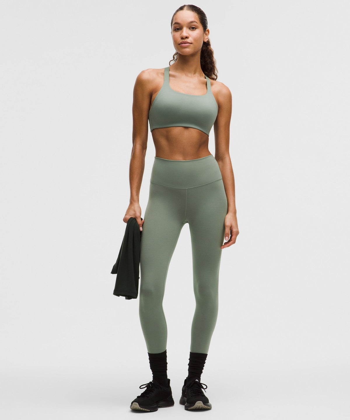 Lululemon Wunder Train High-Rise Tight - Willow Leaf