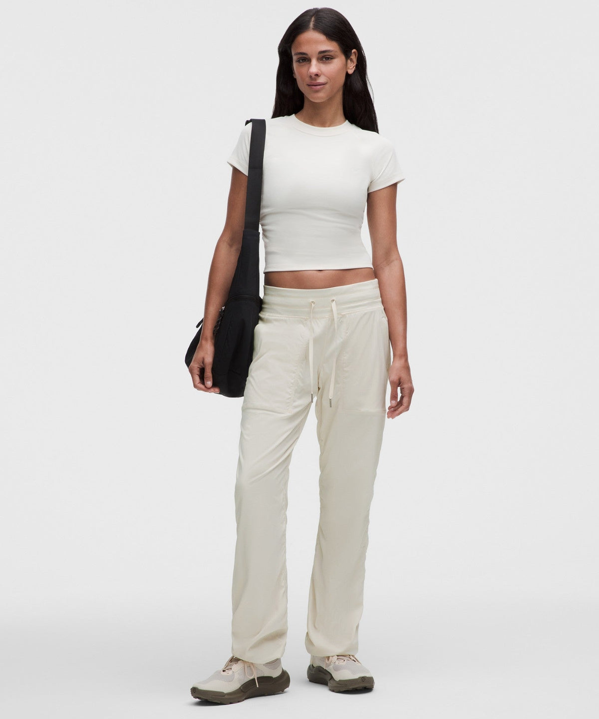 Lululemon Dance Studio Mid-Rise Pant - Light Ivory