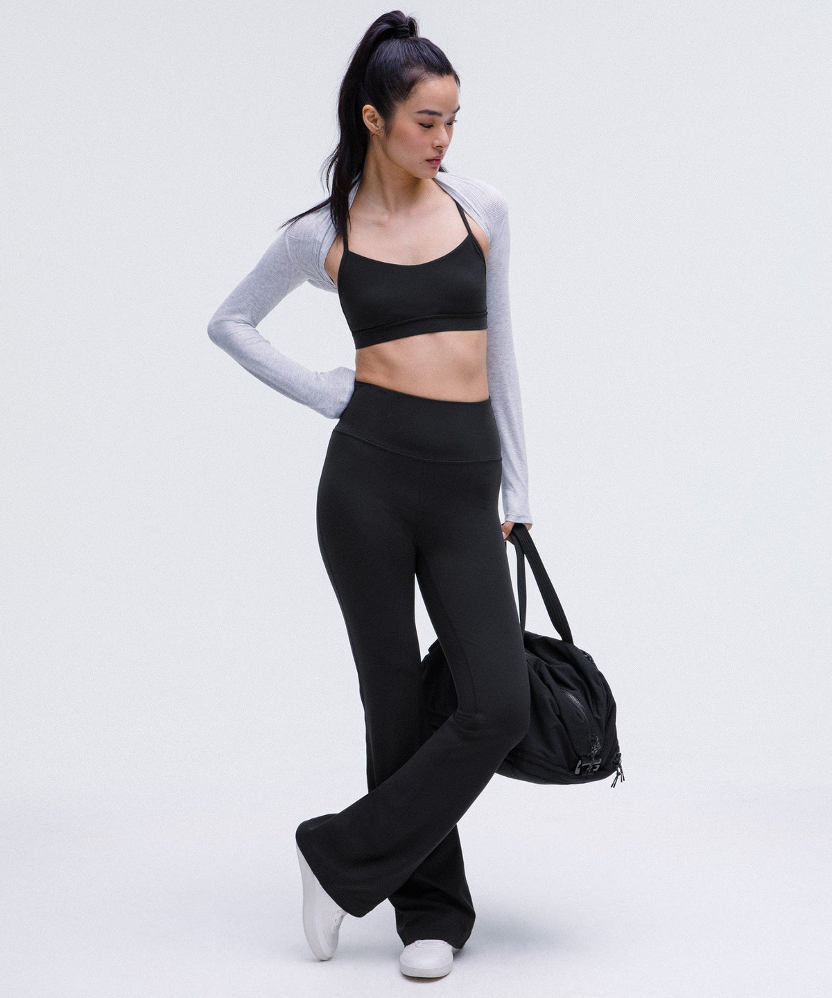 Lululemon Groove Super-High-Rise Flared Pant - Black