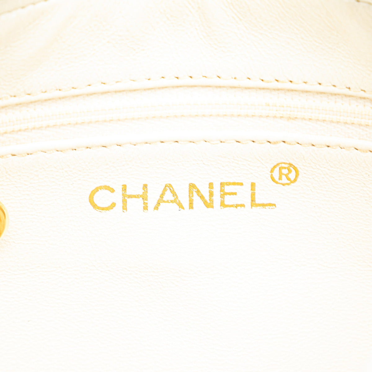 Chanel Quilted Caviar CC Camera Bag White