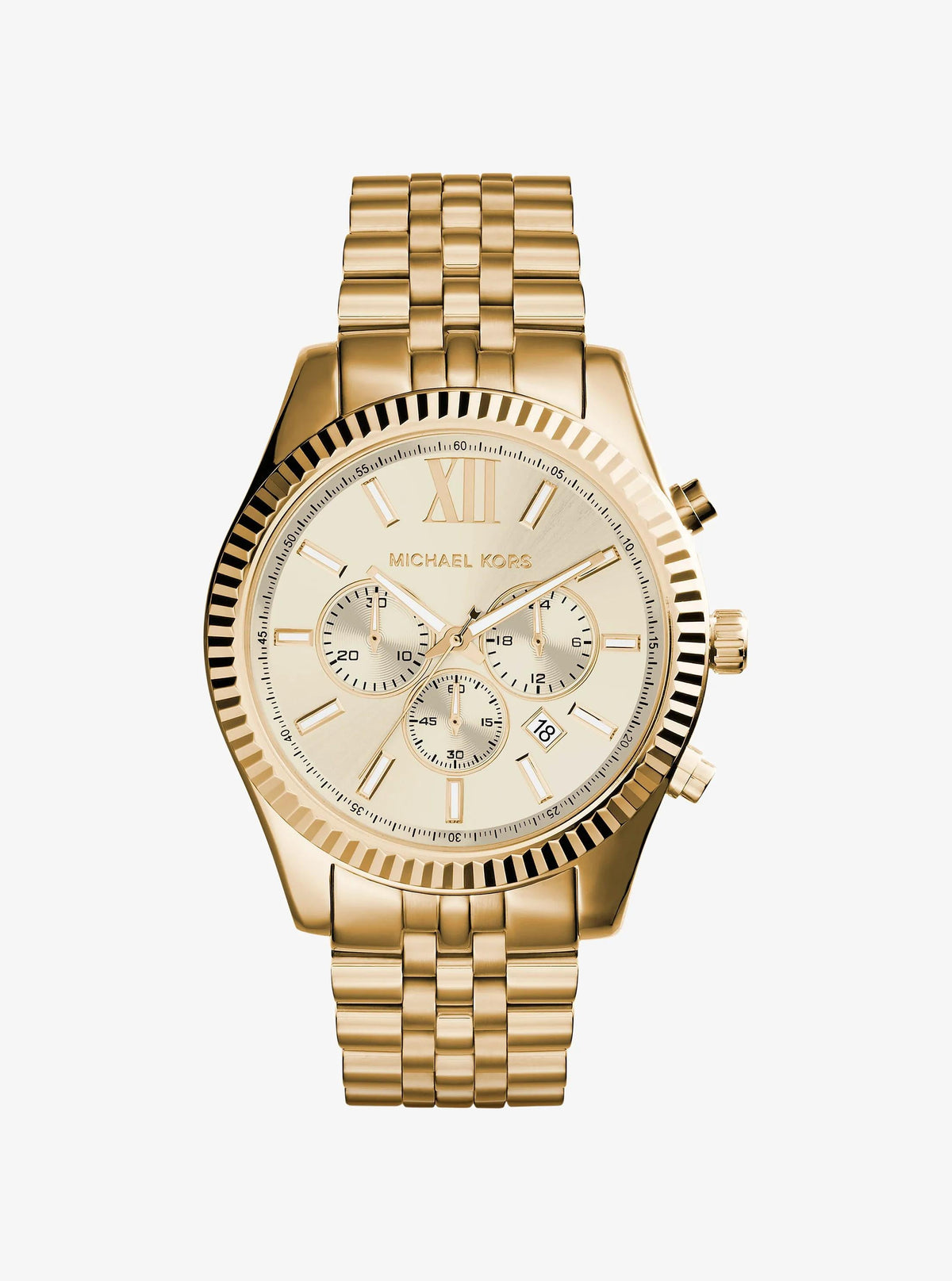 Michael Kors Lexington Gold-Tone Watch - Gold