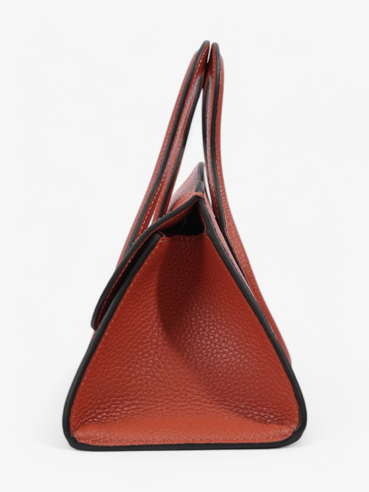MSCHF Global Supply Chain Telephone Handbag Rust Leather