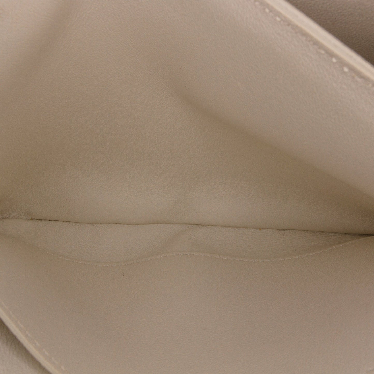 Celine Medium Quilted C Bag White