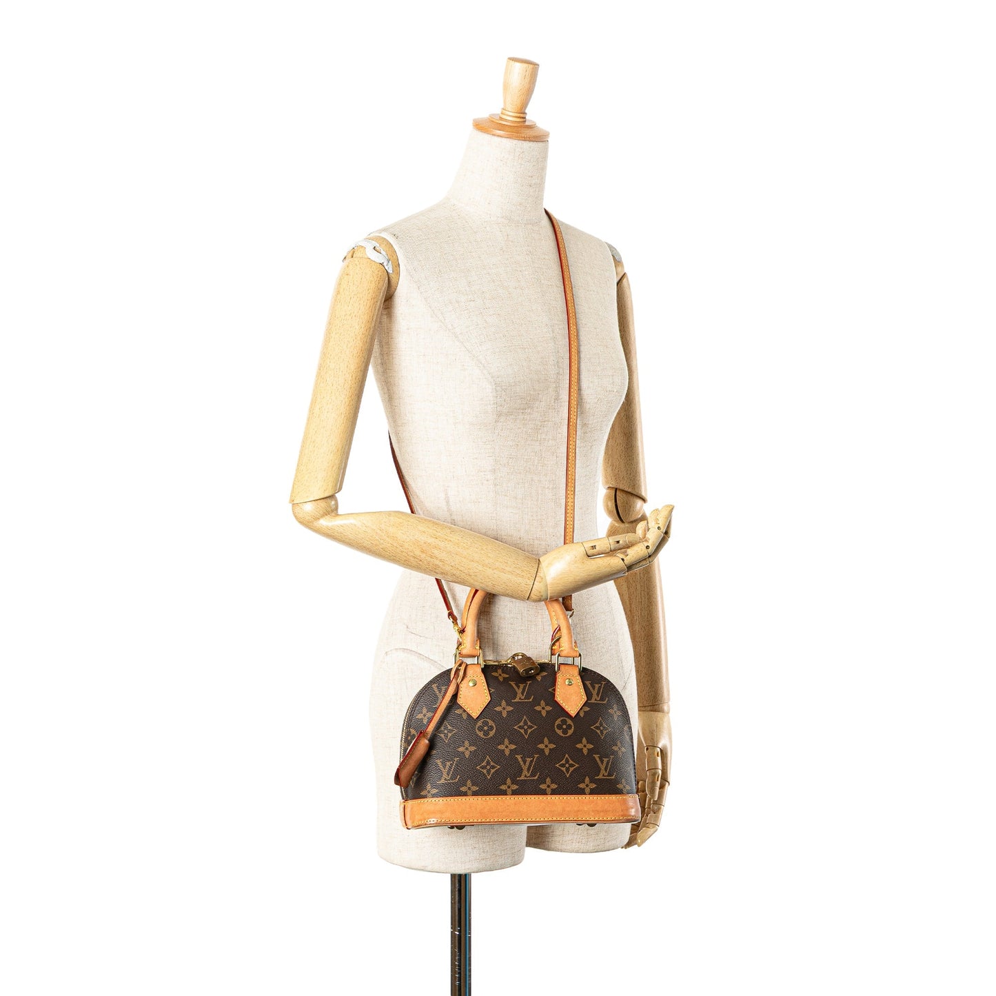 Louis Vuitton Monogram Alma BB Brown