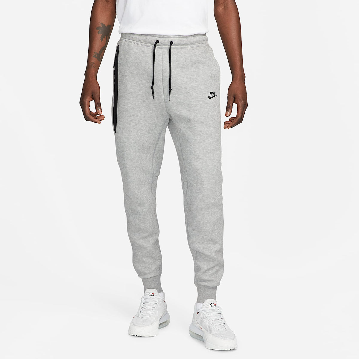 Nike Tech Fleece Joggers - Dark Grey Heather/Black