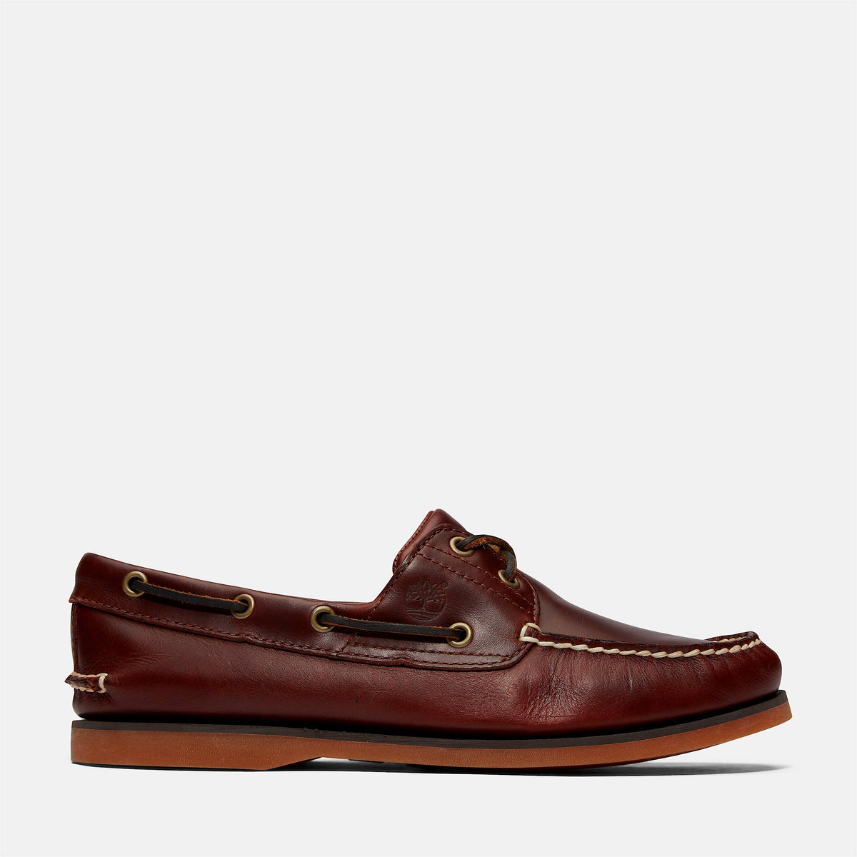 Timberland Classic 2-Eye Boat Shoe - Root Beer Smooth Leather