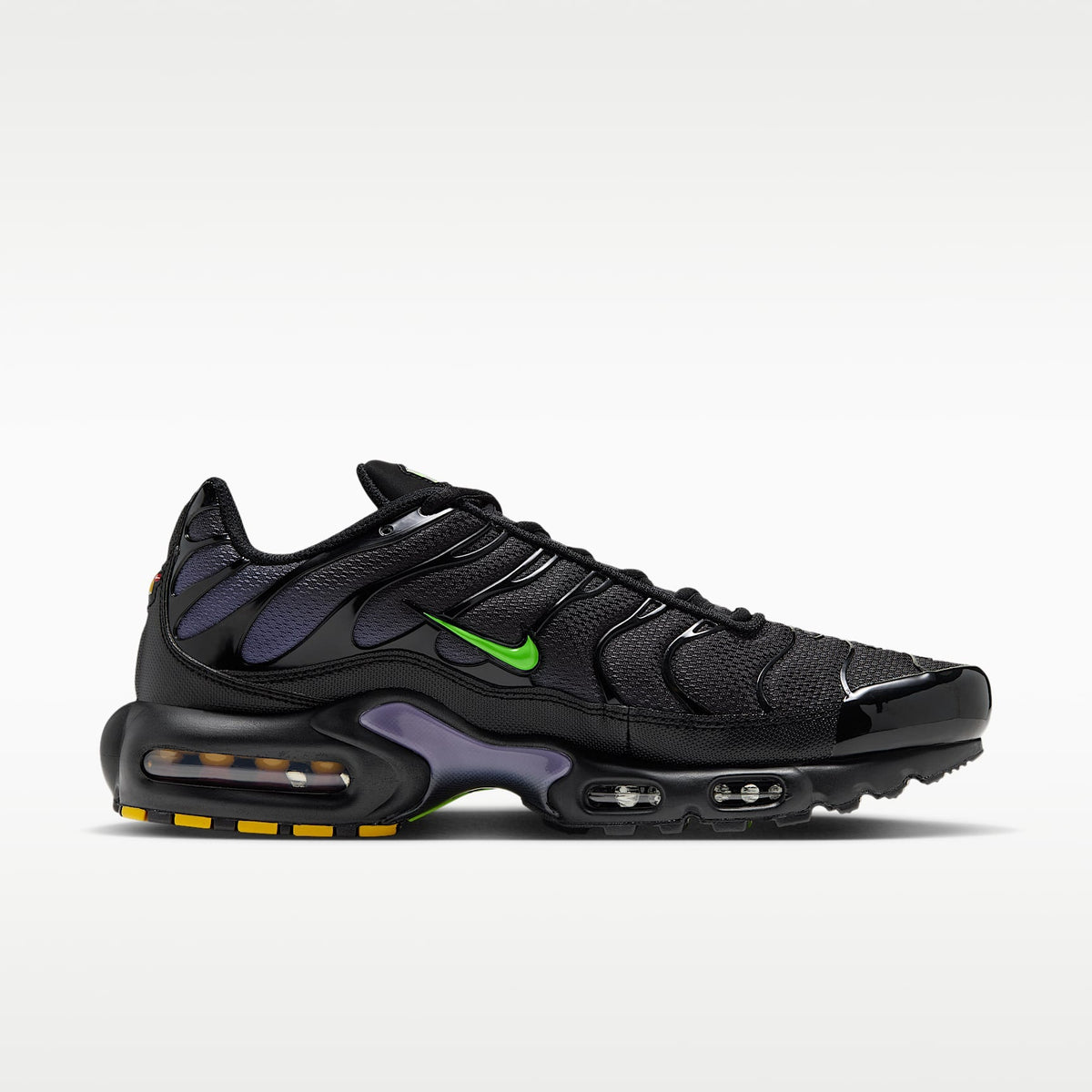 Nike Air Max Plus - Black/Canyon Purple/Electric Green