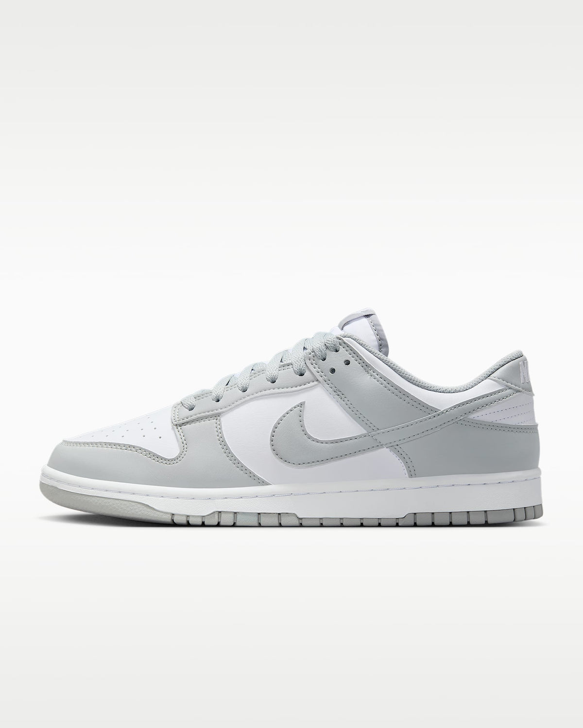 Nike Dunk Low Retro - White/White/Light Smoke Grey