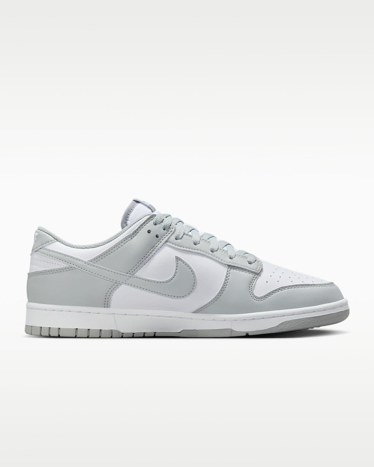 Nike Dunk Low Retro - White/White/Light Smoke Grey