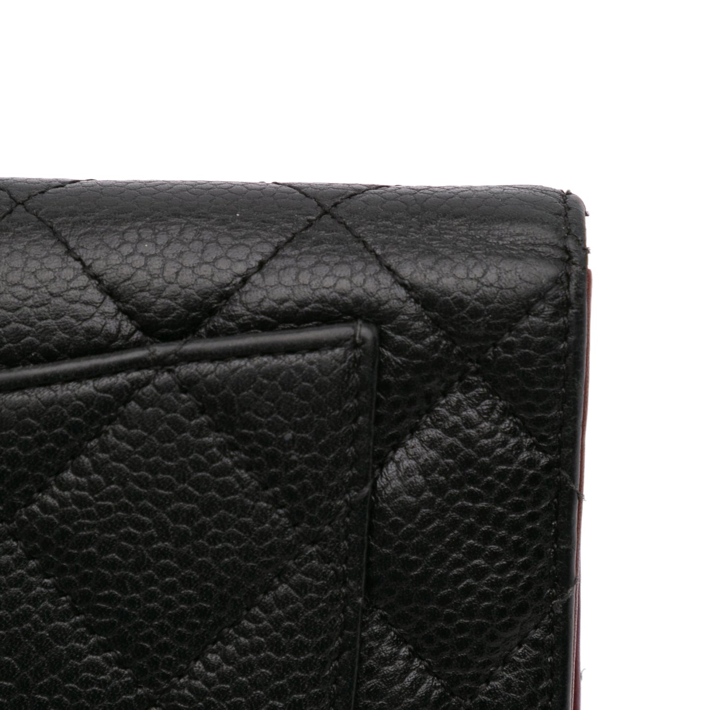 Chanel CC Caviar Bifold Wallet Black