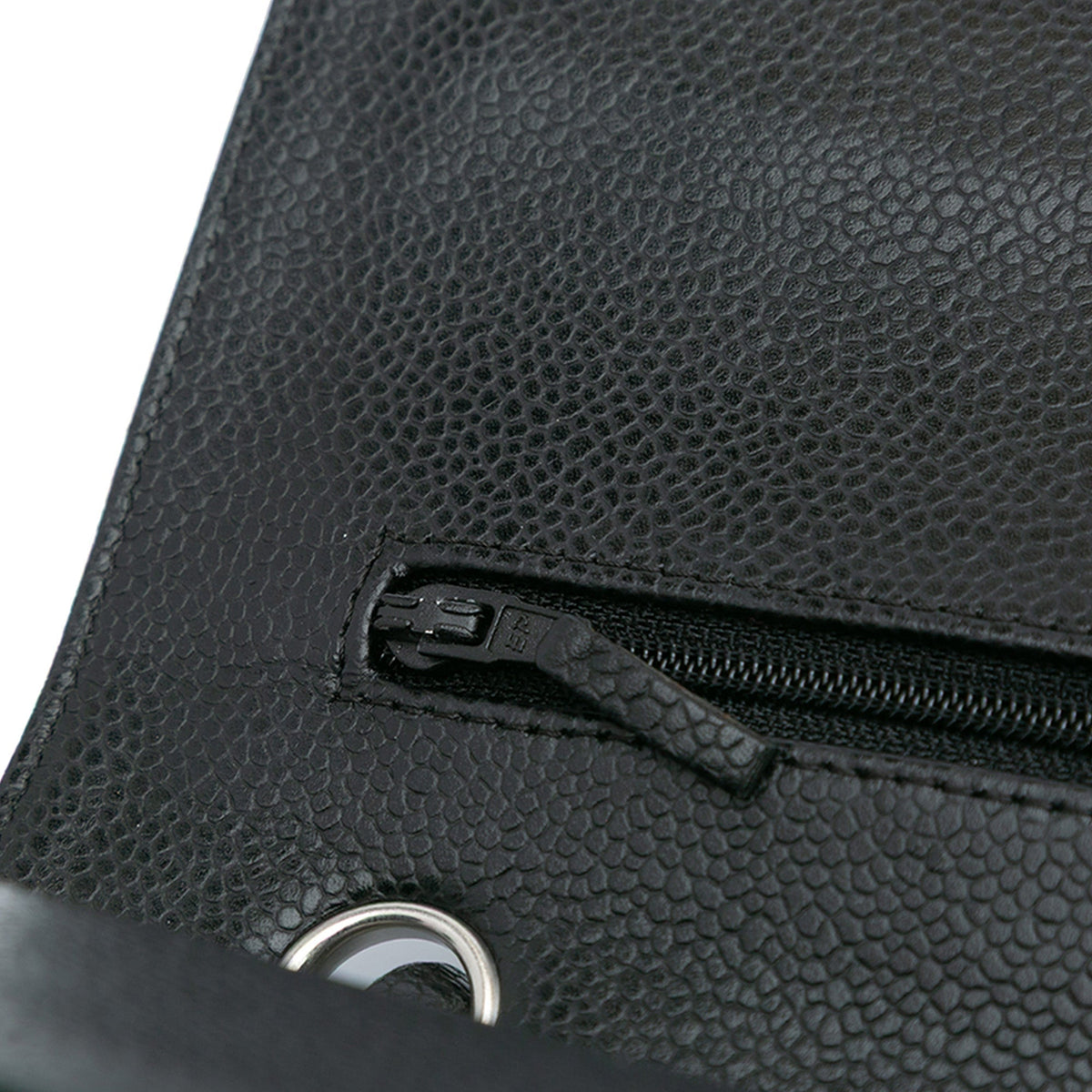 Chanel Medium Classic Caviar Double Flap Black
