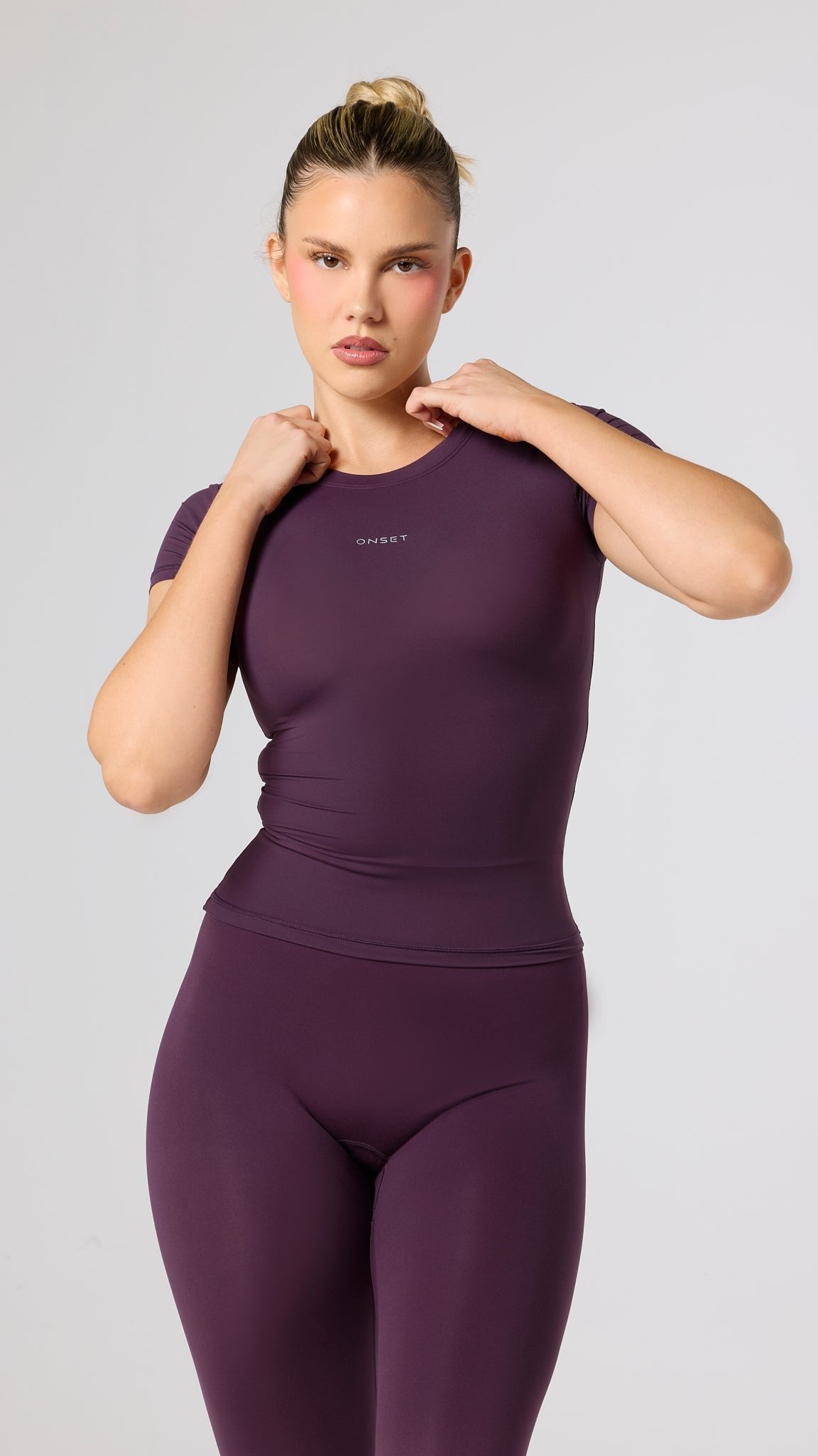 Plum Seamless Support Leggings