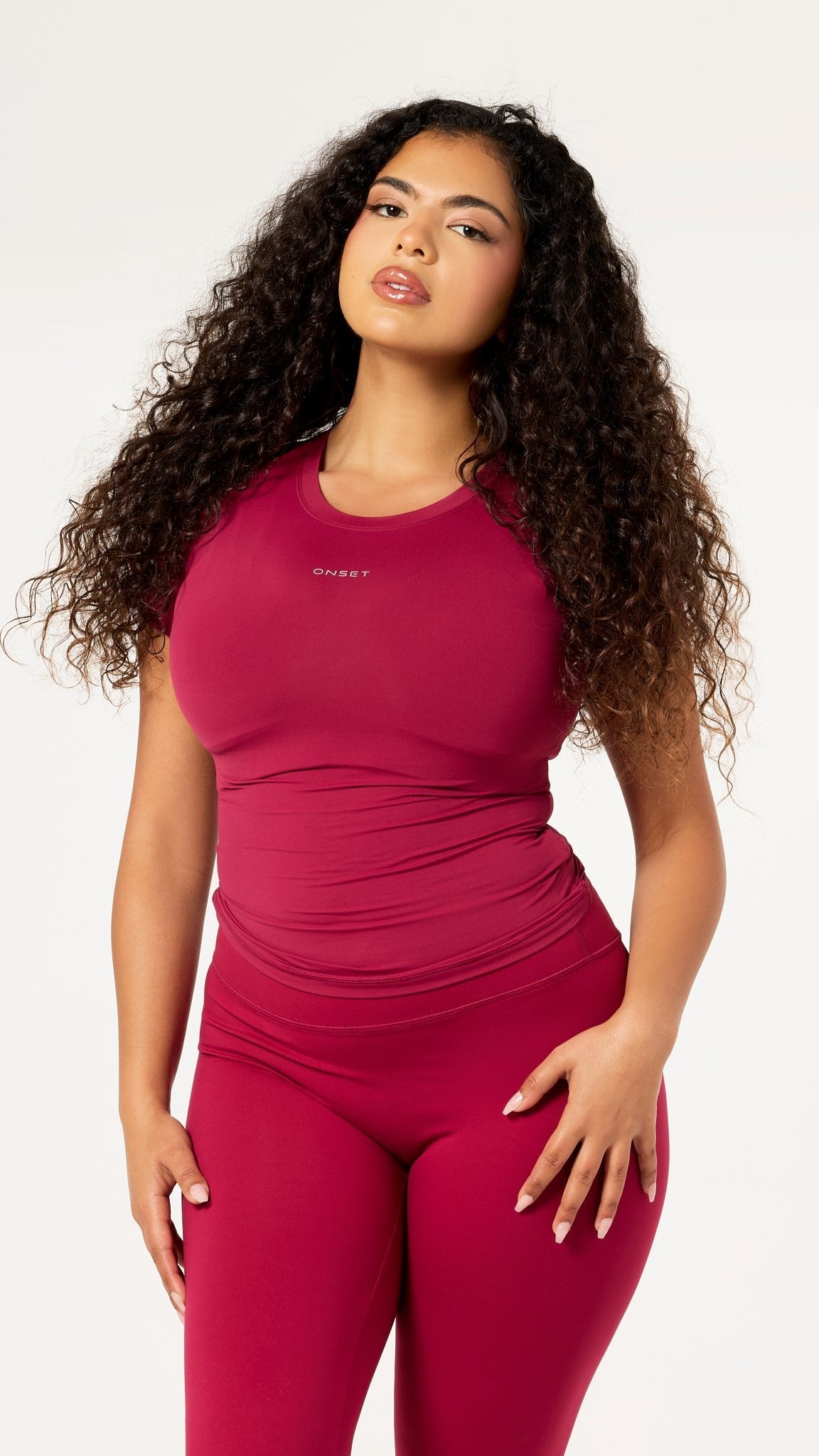 Plum Seamless Support Leggings