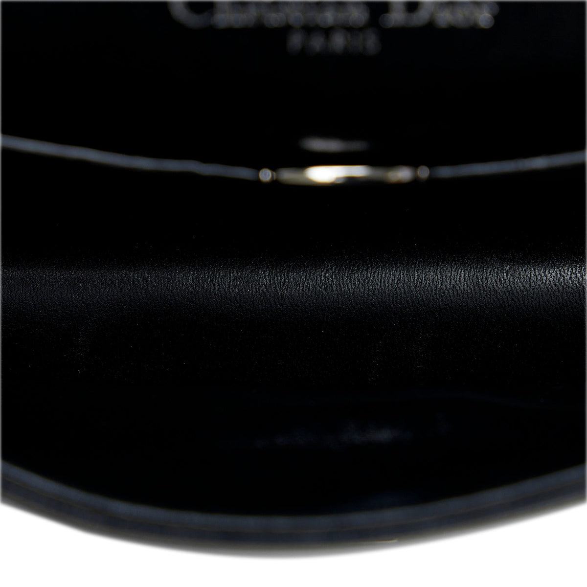 Dior Mini Diorama Sequin Flap Black