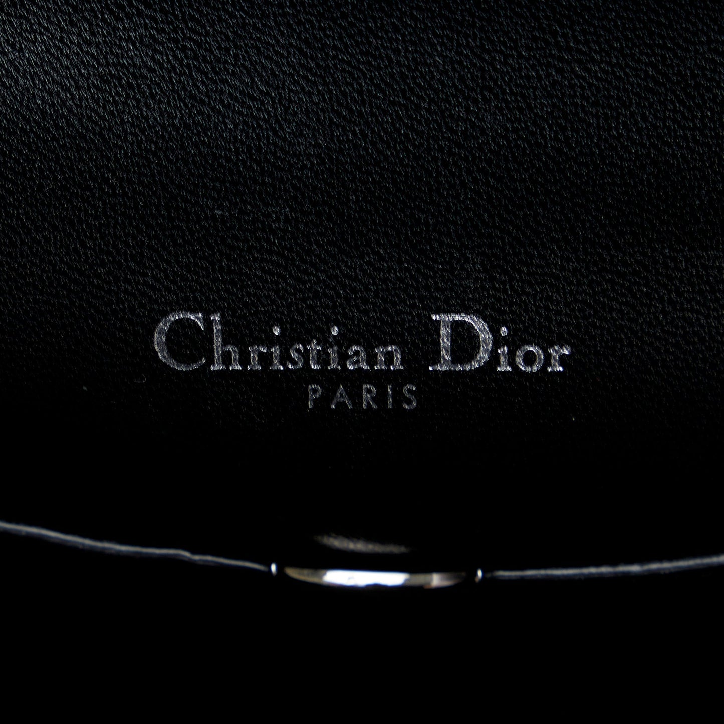 Dior Mini Diorama Sequin Flap Black