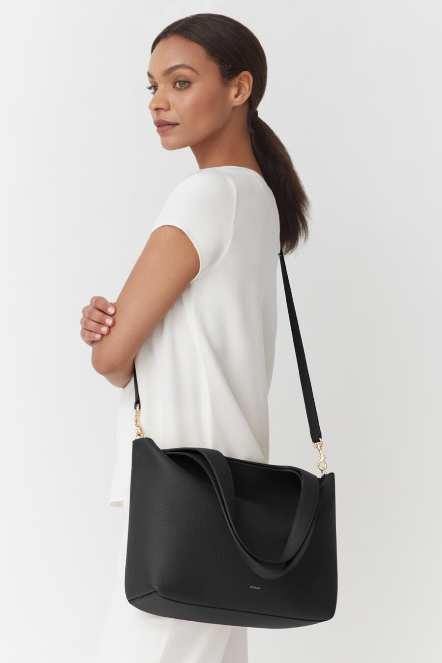 Cuyana System Tote - Black