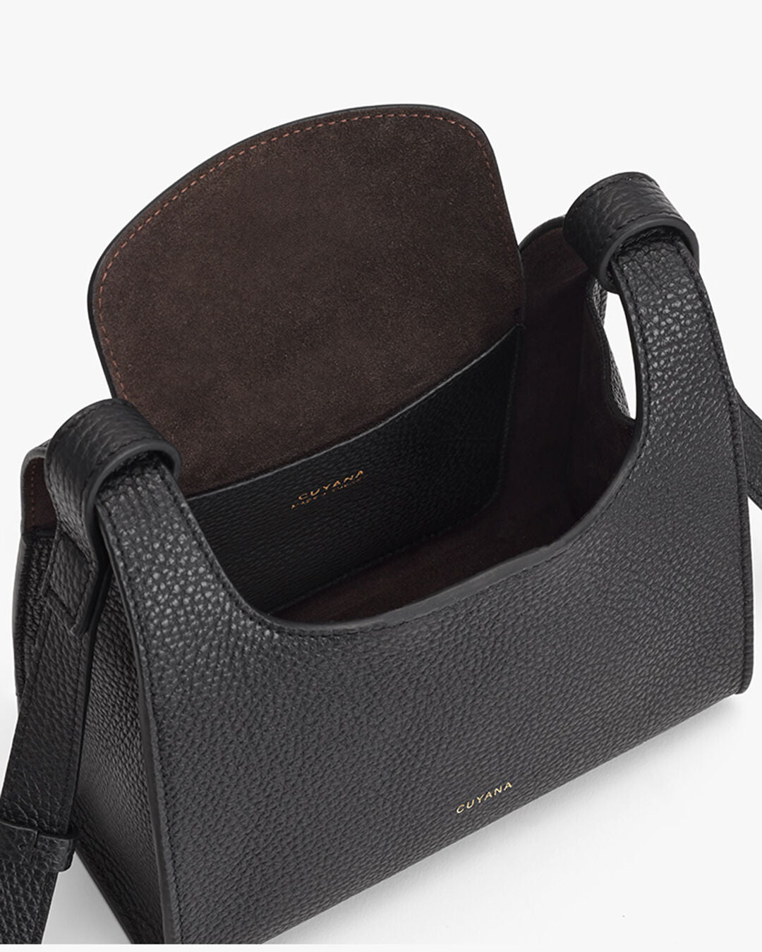 Cuyana Mini Double Loop Bag - Black