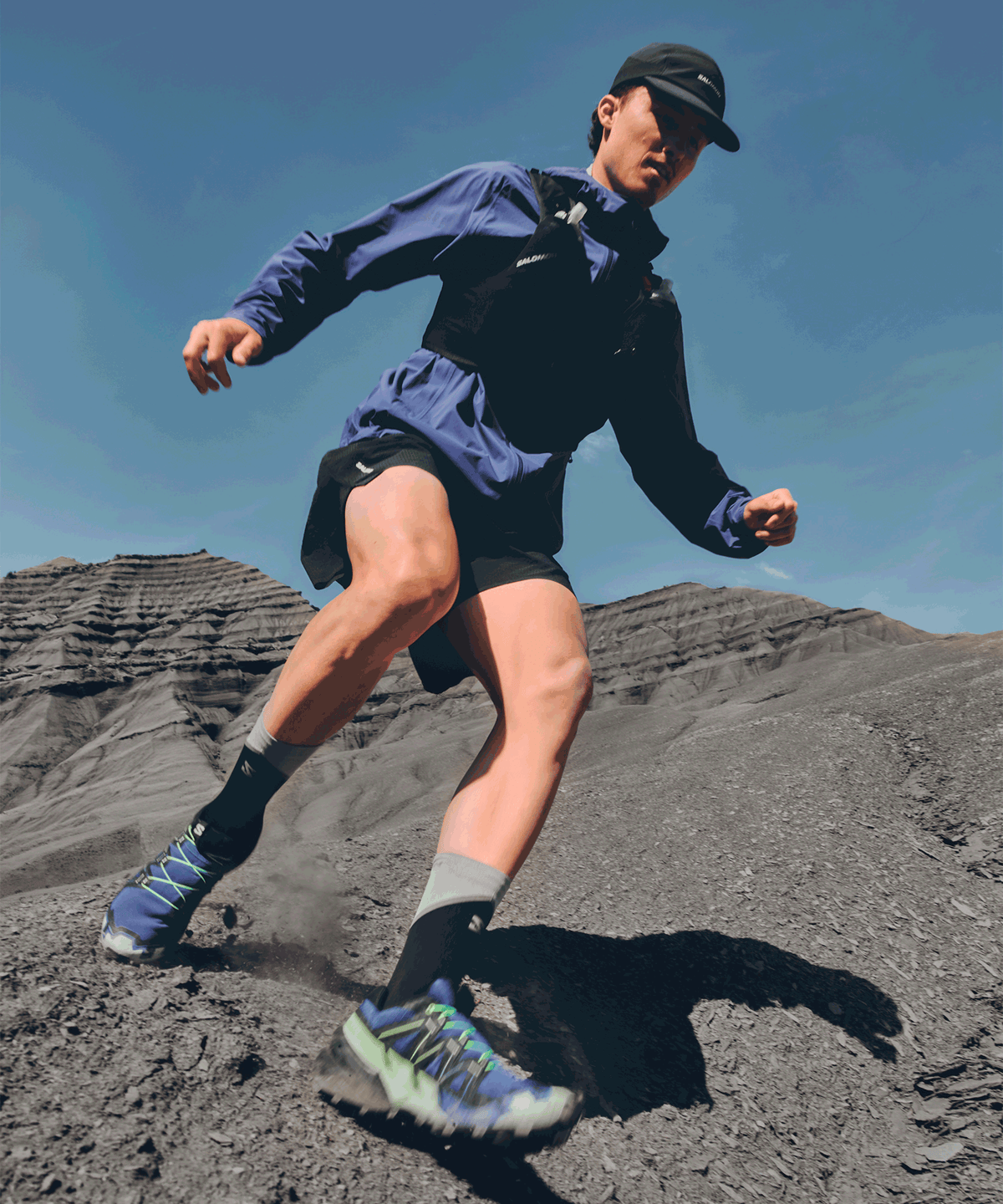 Salomon Speedcross 6 - Bluing / Black / Acid Lime