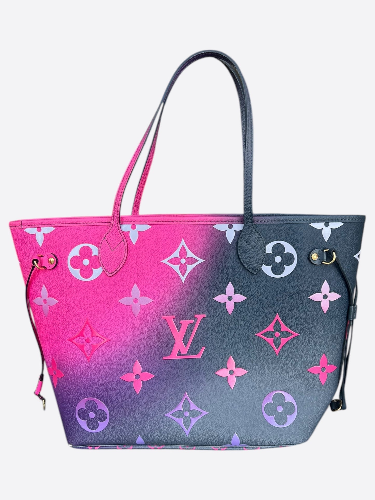 Louis Vuitton Pink Gradient Spring In The City Neverfull MM