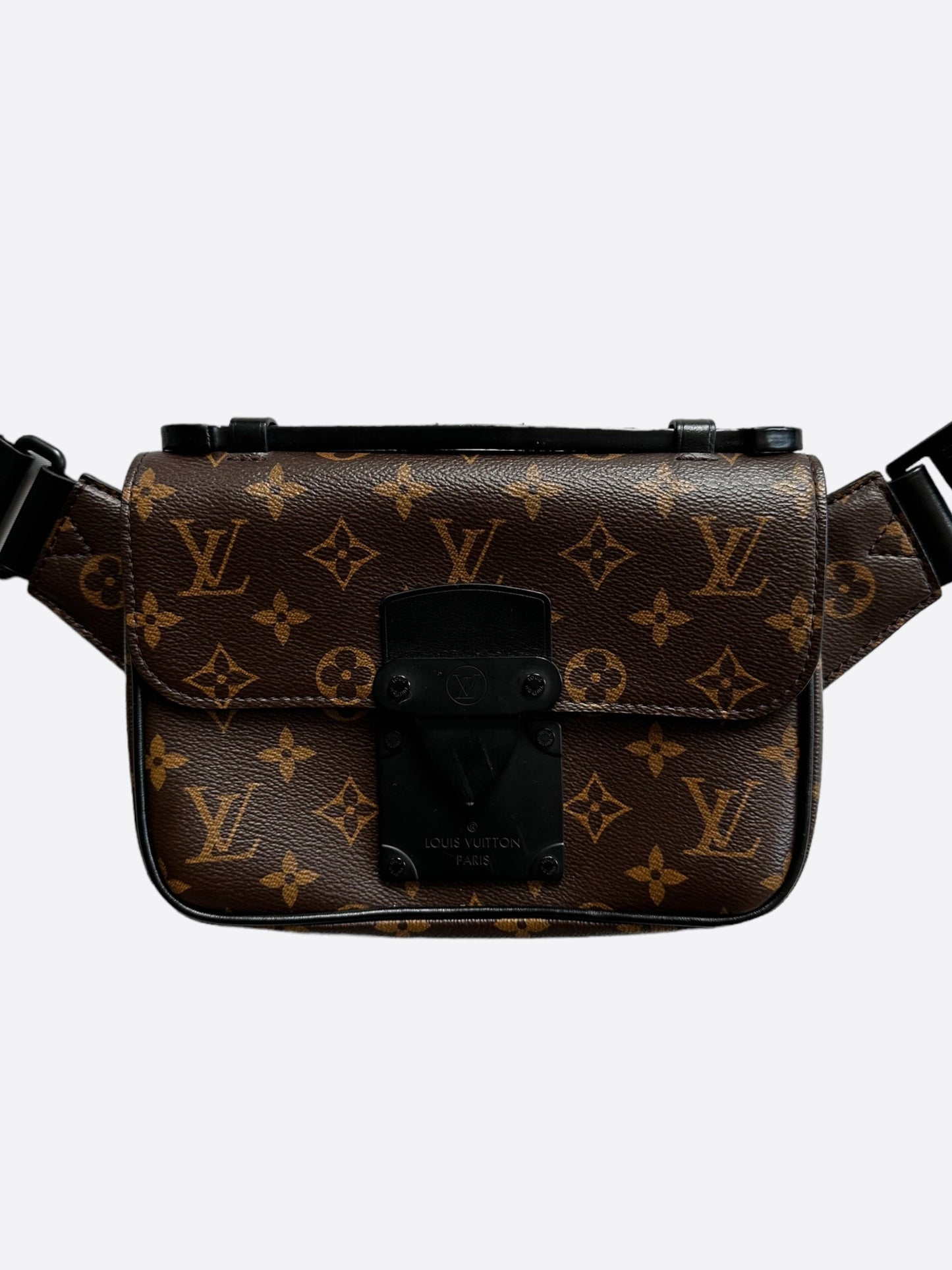 Louis Vuitton Brown Monogram S-Lock Messenger