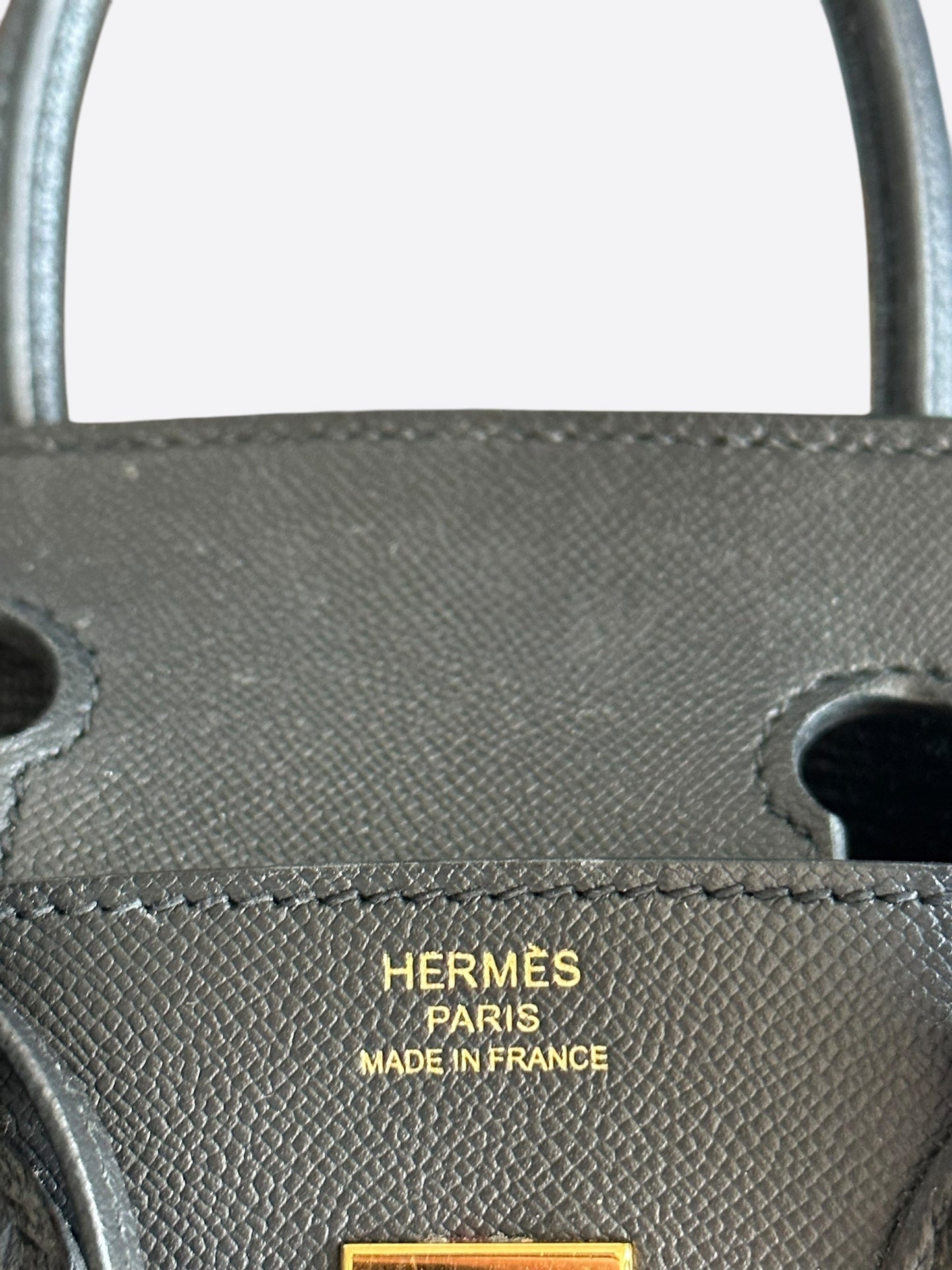 Hermes Black Epsom Birkin 25