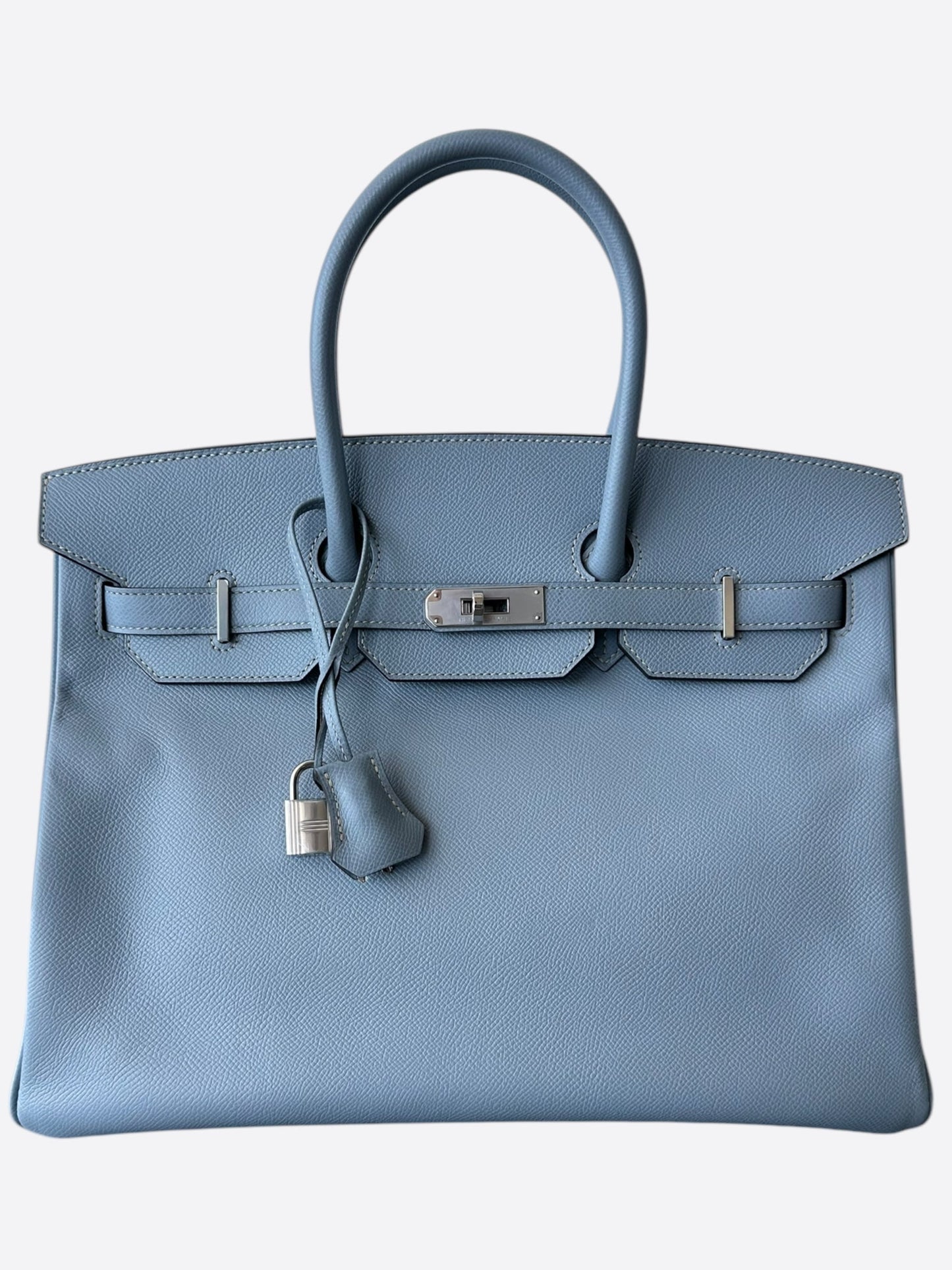 Hermes Blue Epsom Birkin 30