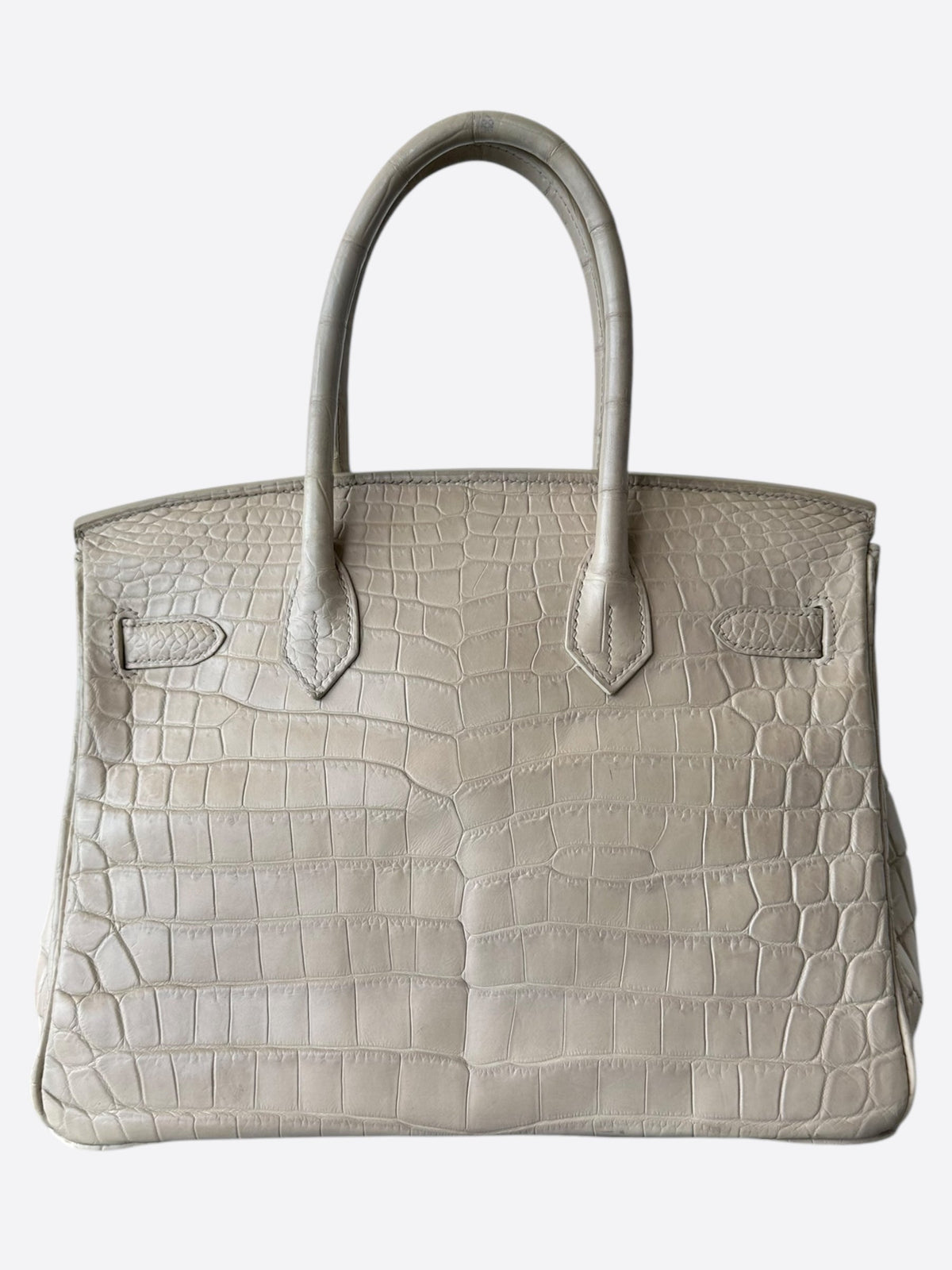 Hermes Beige Crocodile Birkin 30