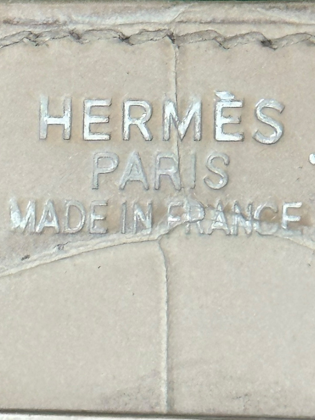 Hermes Beige Crocodile Birkin 30