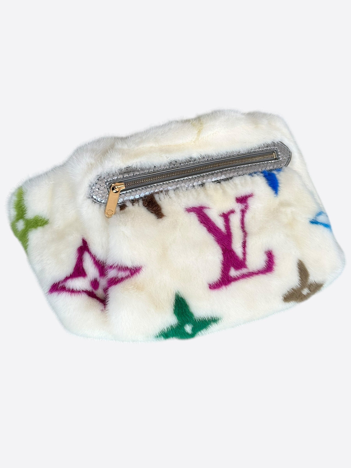 Louis Vuitton Takashi Murakami Multicolor Monogram Mink Bumbag