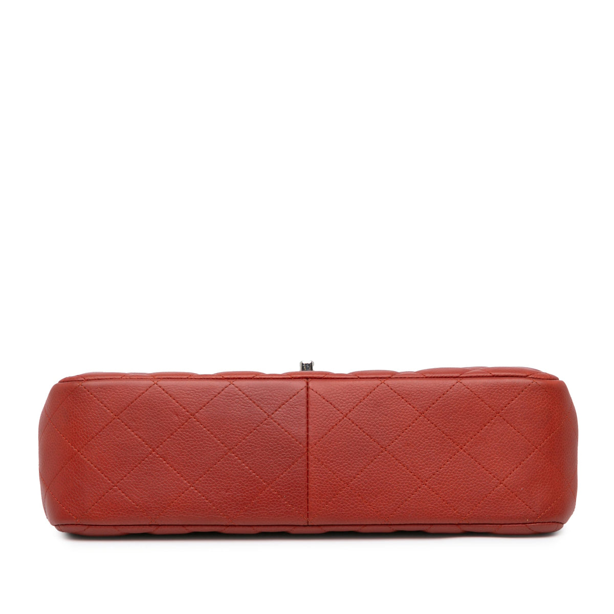 Chanel Jumbo Classic Caviar Double Flap Orange