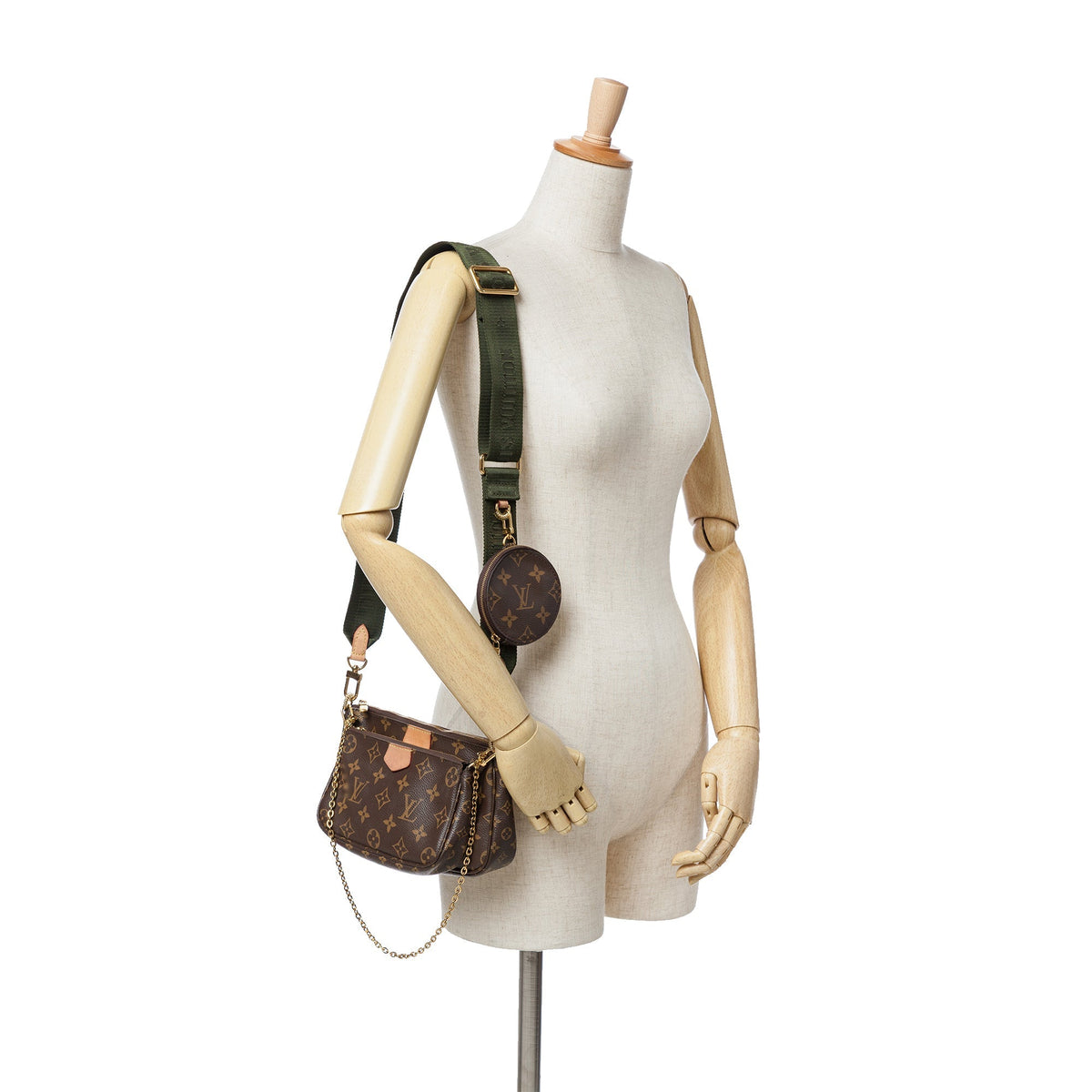 Louis Vuitton Monogram Multi Pochette Accessoires Brown