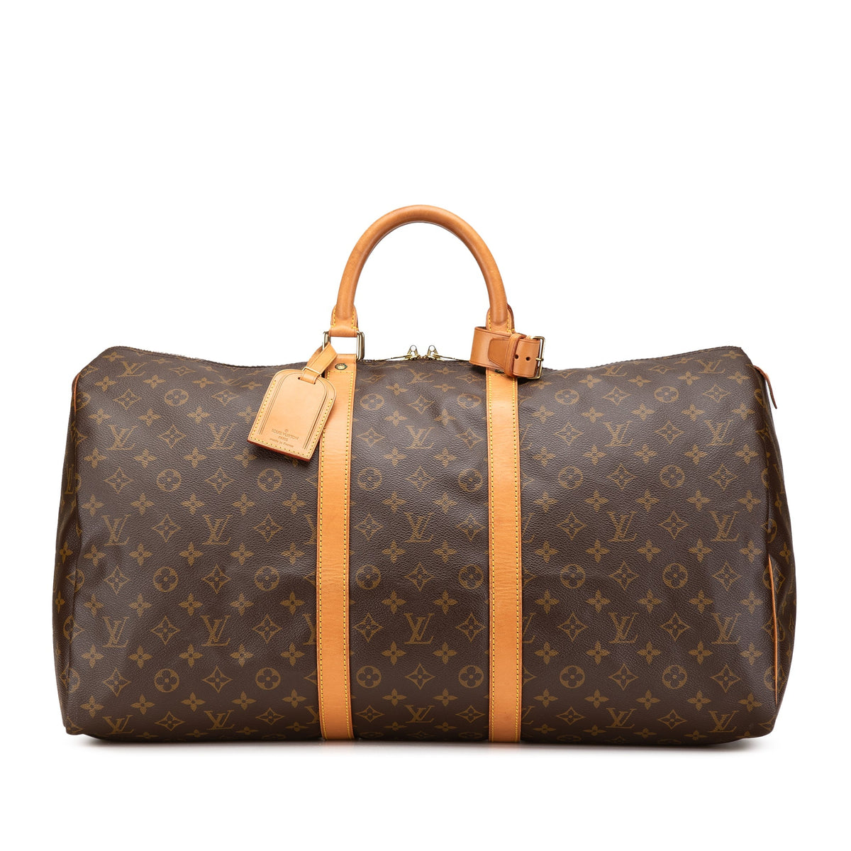 Louis Vuitton Monogram Keepall 55 Brown