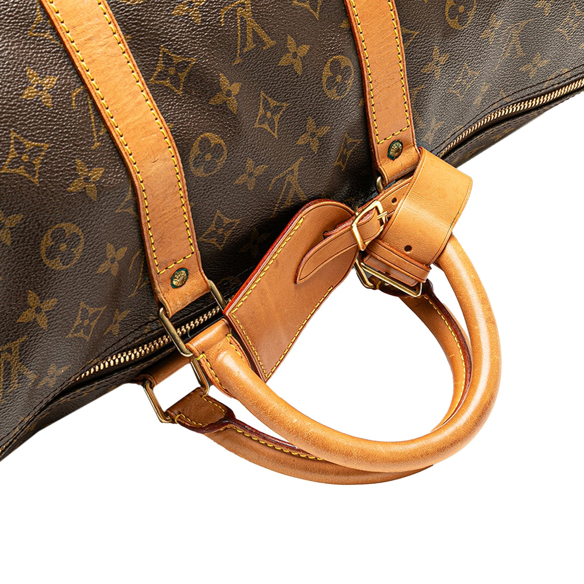 Louis Vuitton Monogram Keepall 55 Brown