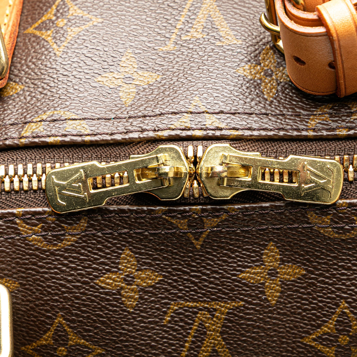 Louis Vuitton Monogram Keepall 55 Brown