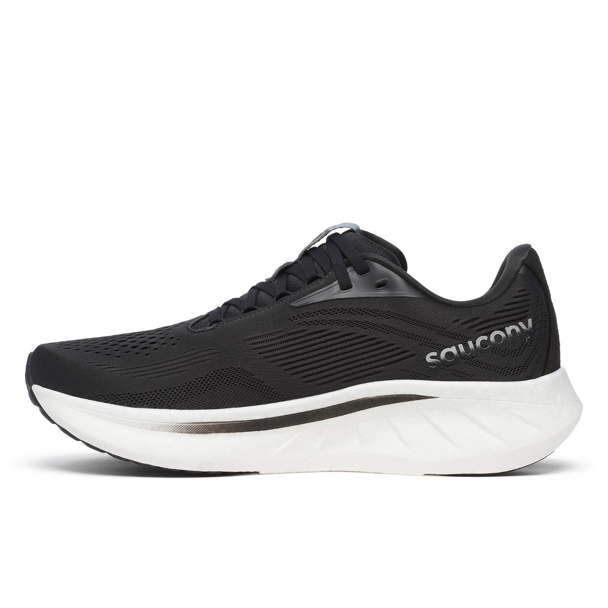 Saucony Ride 18 - Black/White