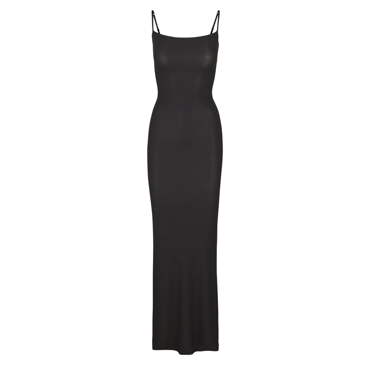 Skims Soft Lounge Long Slip Dress - Onyx