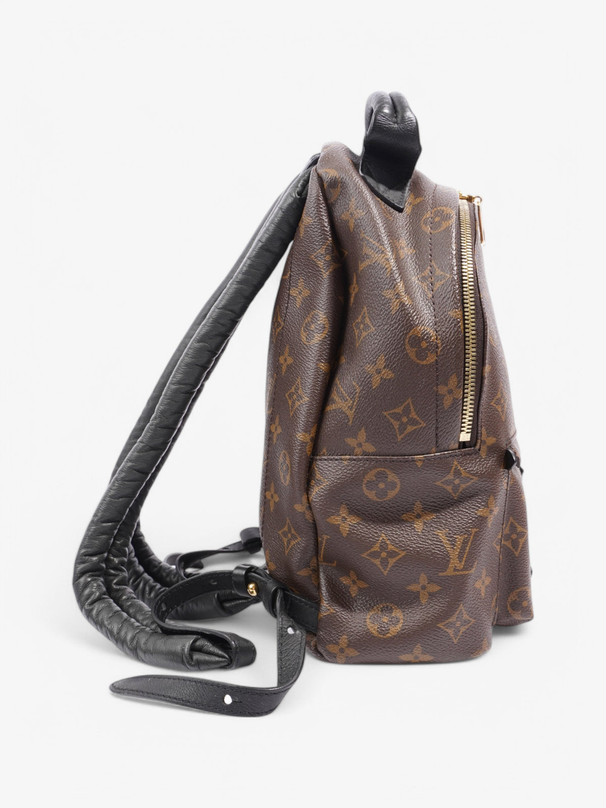 Louis Vuitton Palm Springs Monogram / Black Coated Canvas Medium