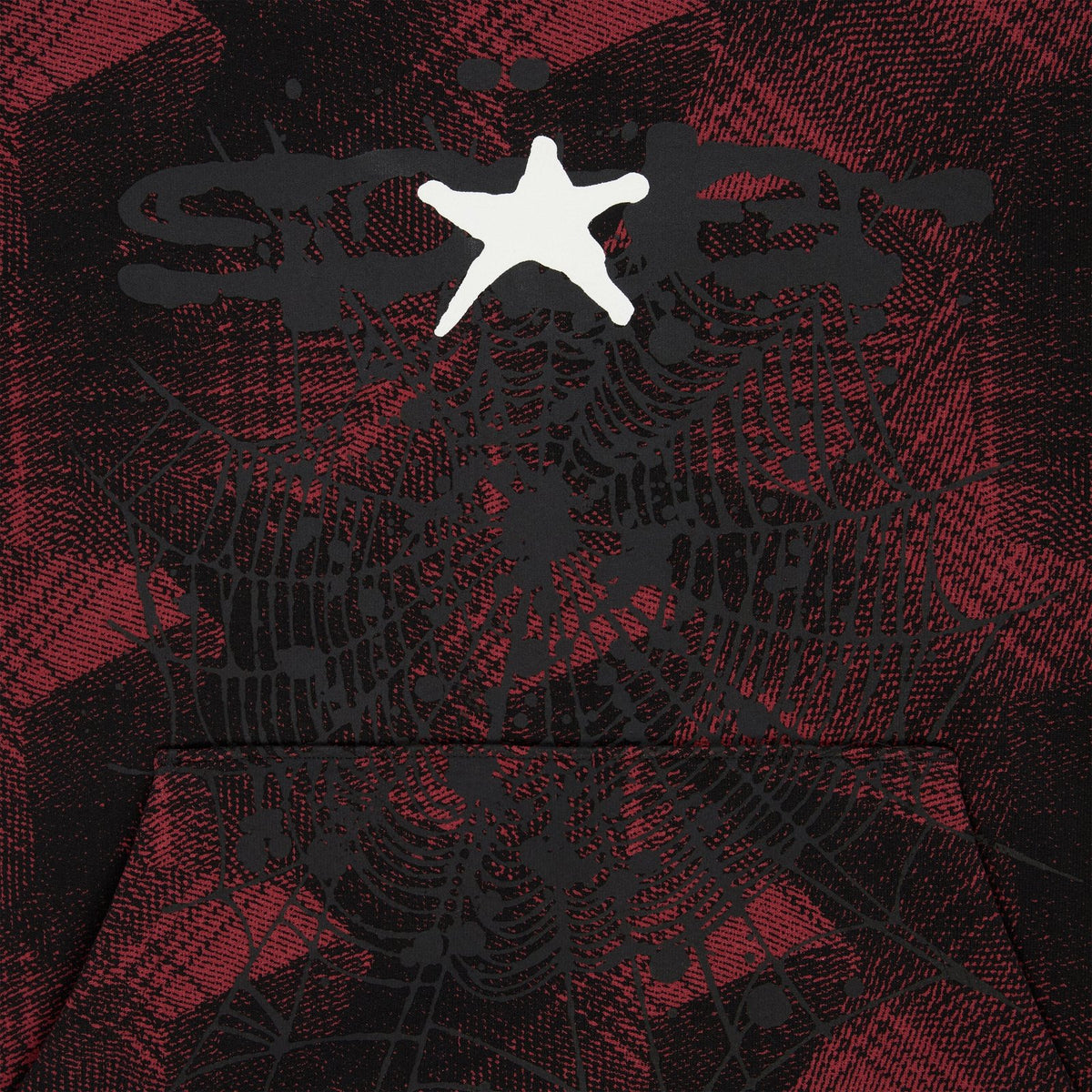 PLAID SPLATT HOODIE
